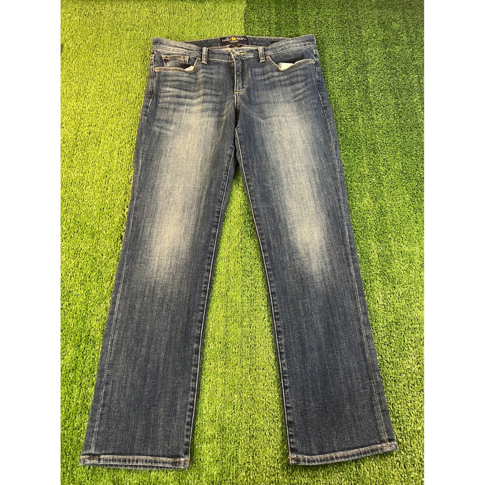 Luckyā Brand Sweet Straight Jeans Womens 12/31 Medium Wash Blue Denim